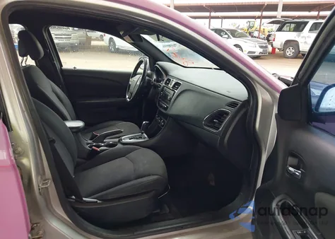 2012 Chrysler 200 Touring из США, поврежденный, VIN 1C3CCBBB5CN288253